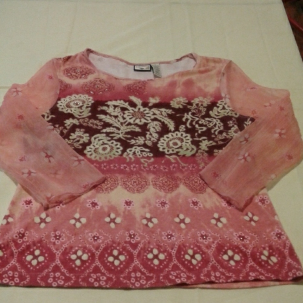 Caribbean Joe Women's Shirt Size M (T)